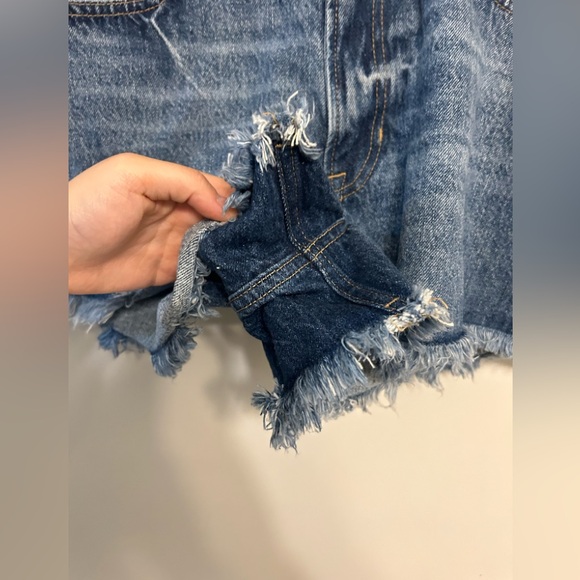 Boden High-Rise Rigid Beach Shorts - Picture 4 of 14